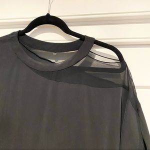 Alice + Olivia silk tunic